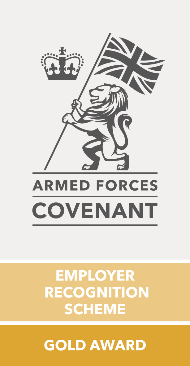 Armed Forces Covenant - Proudly supporting those who serve.